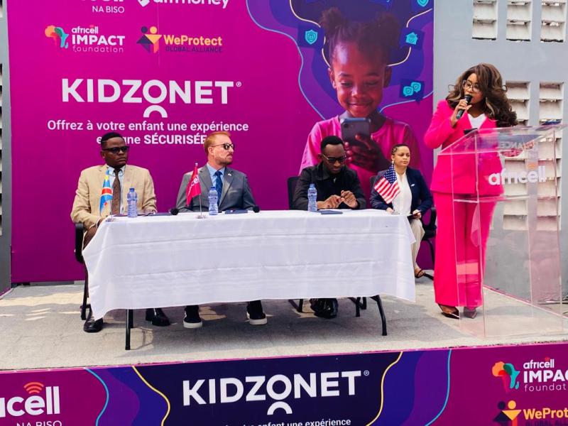 Africell lance Kidzonet pour protéger les enfants en RDC