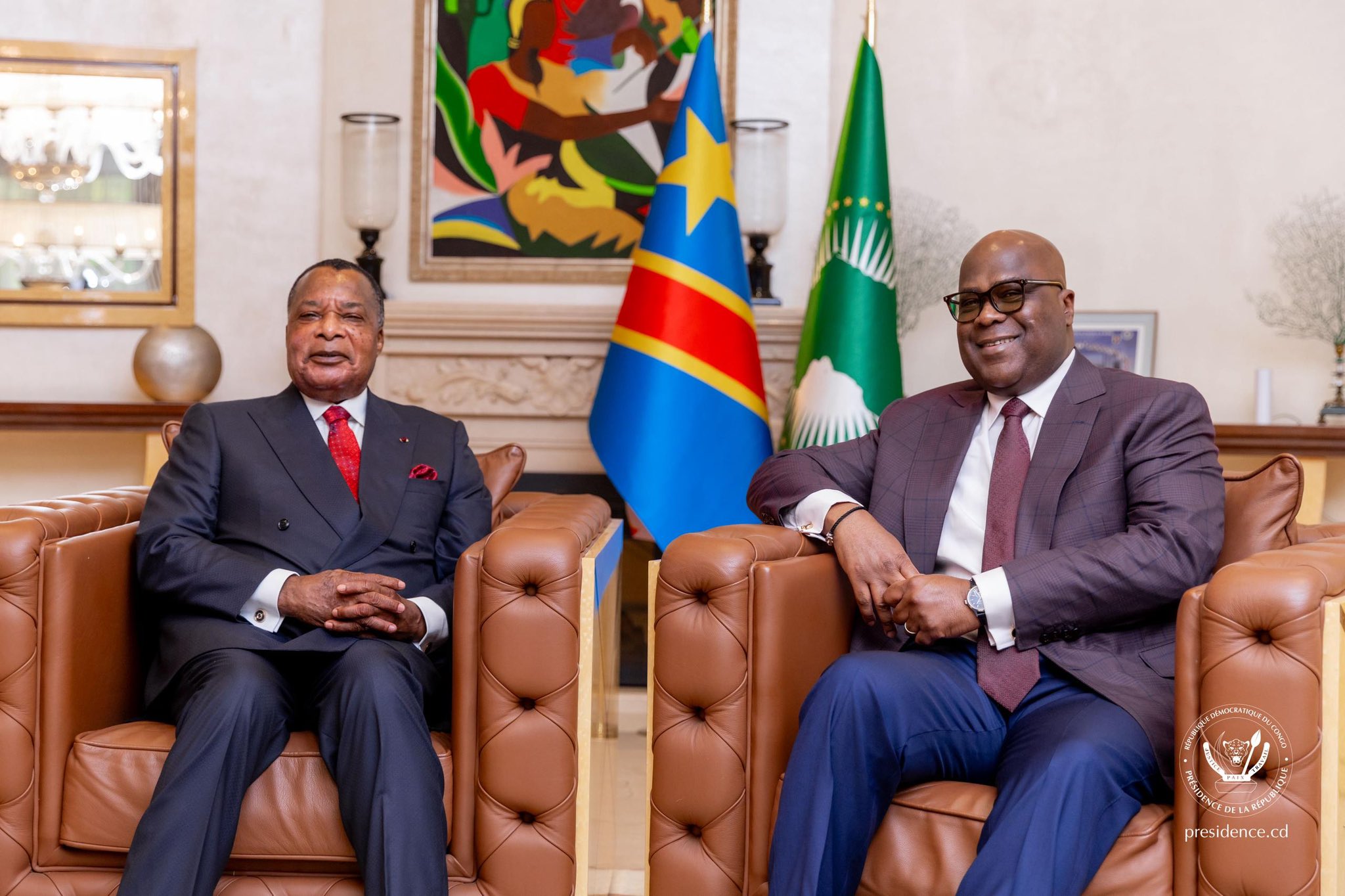 Félix Tshisekedi arrive à Brazzaville pour une visite de travail de 48 heures axée sur l'intégration régionale