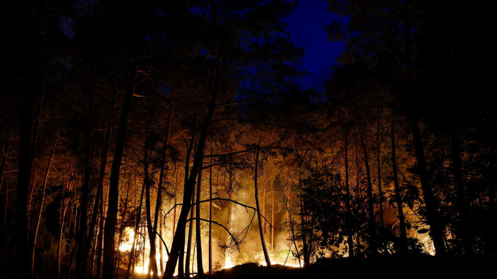 Incendie exceptionnel à Fontainebleau : deux bombardiers mobilisés