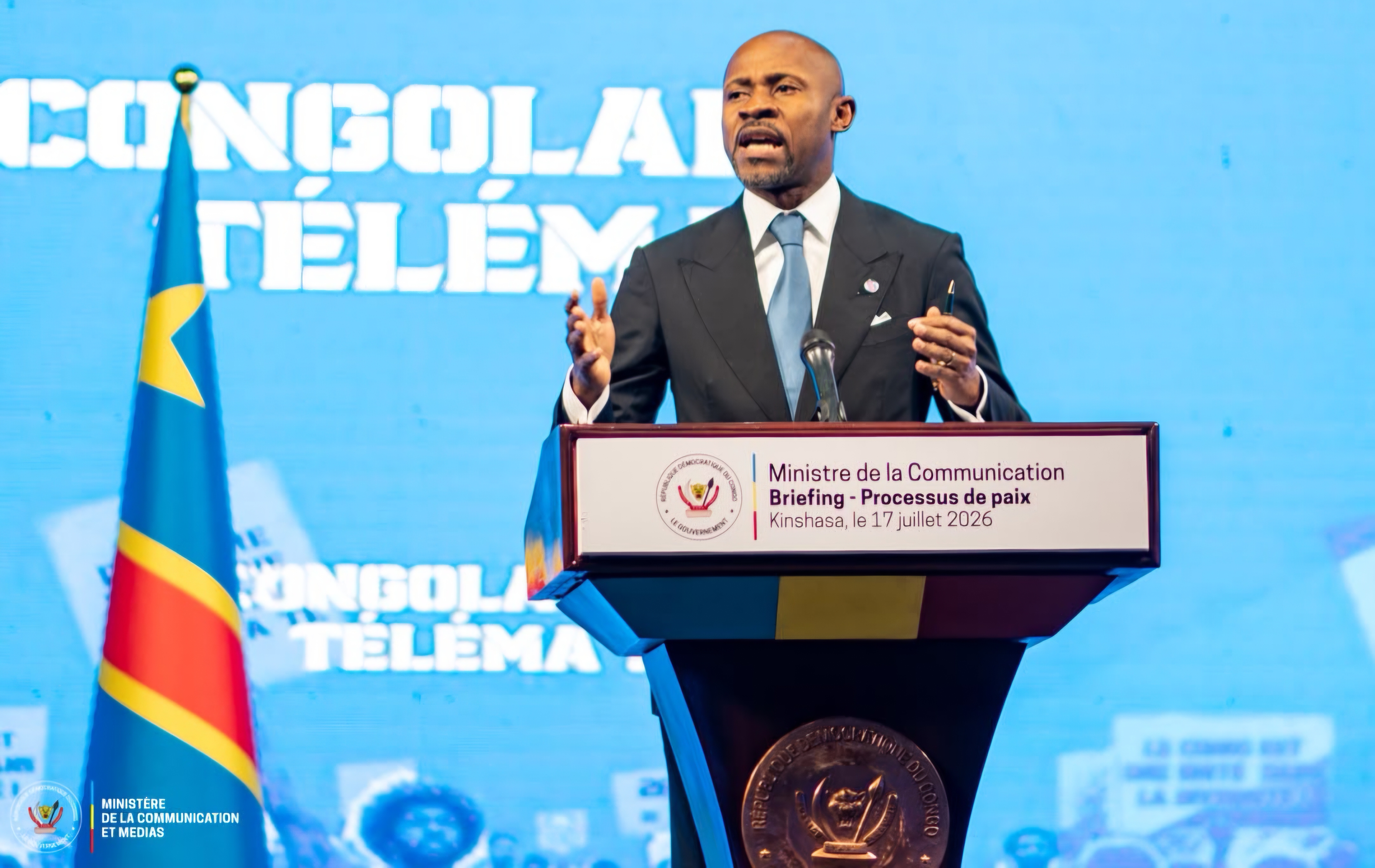 Intégrité territoriale de la RDC : Patrick Muyaya la priorise
