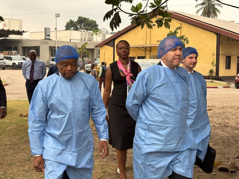 Kinshasa : inauguration de laboratoires médicaux, la France réaffirme son appui à la RDC