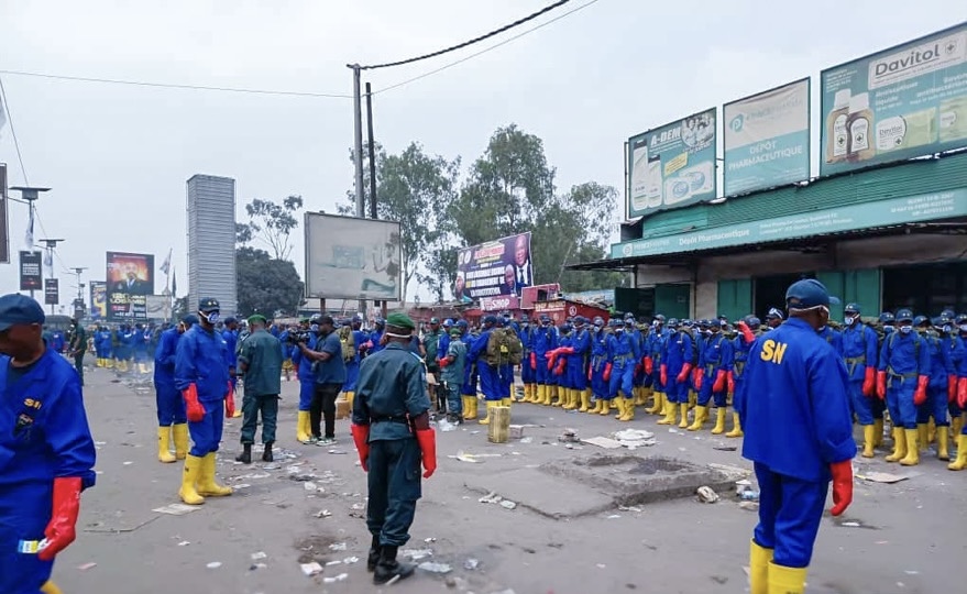 Task force présidentielle lance une campagne d’assainissement à Kinshasa