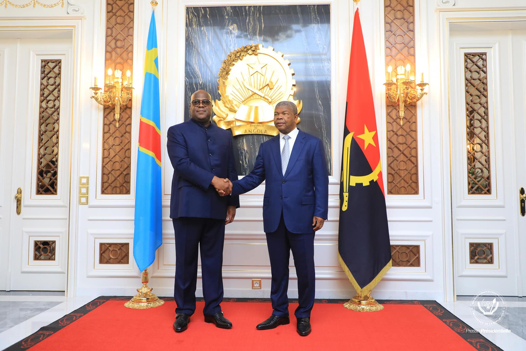 Tshisekedi plaide pour une paix fondée sur le droit à Luanda