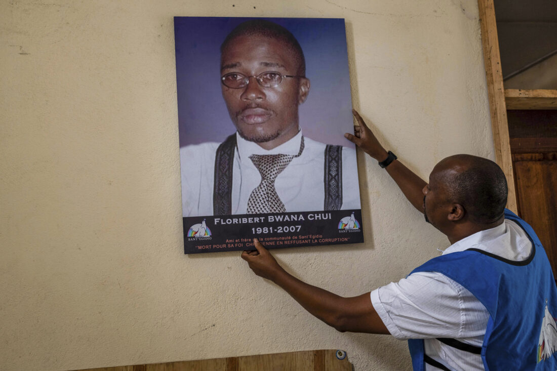 Un an après sa béatification, Floribert Bwana Chui, le martyr anti-corruption, célébré à Goma
